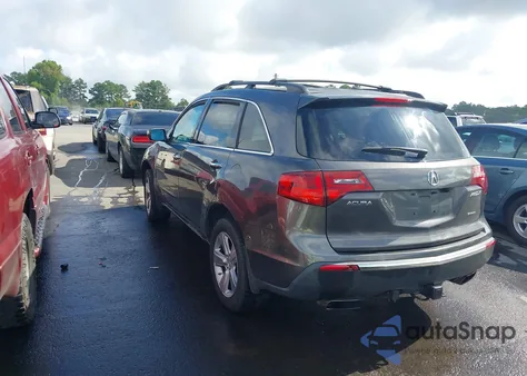 2010 Acura Mdx Technology Package from USA, damaged, VIN 2HNYD2H69AH508308